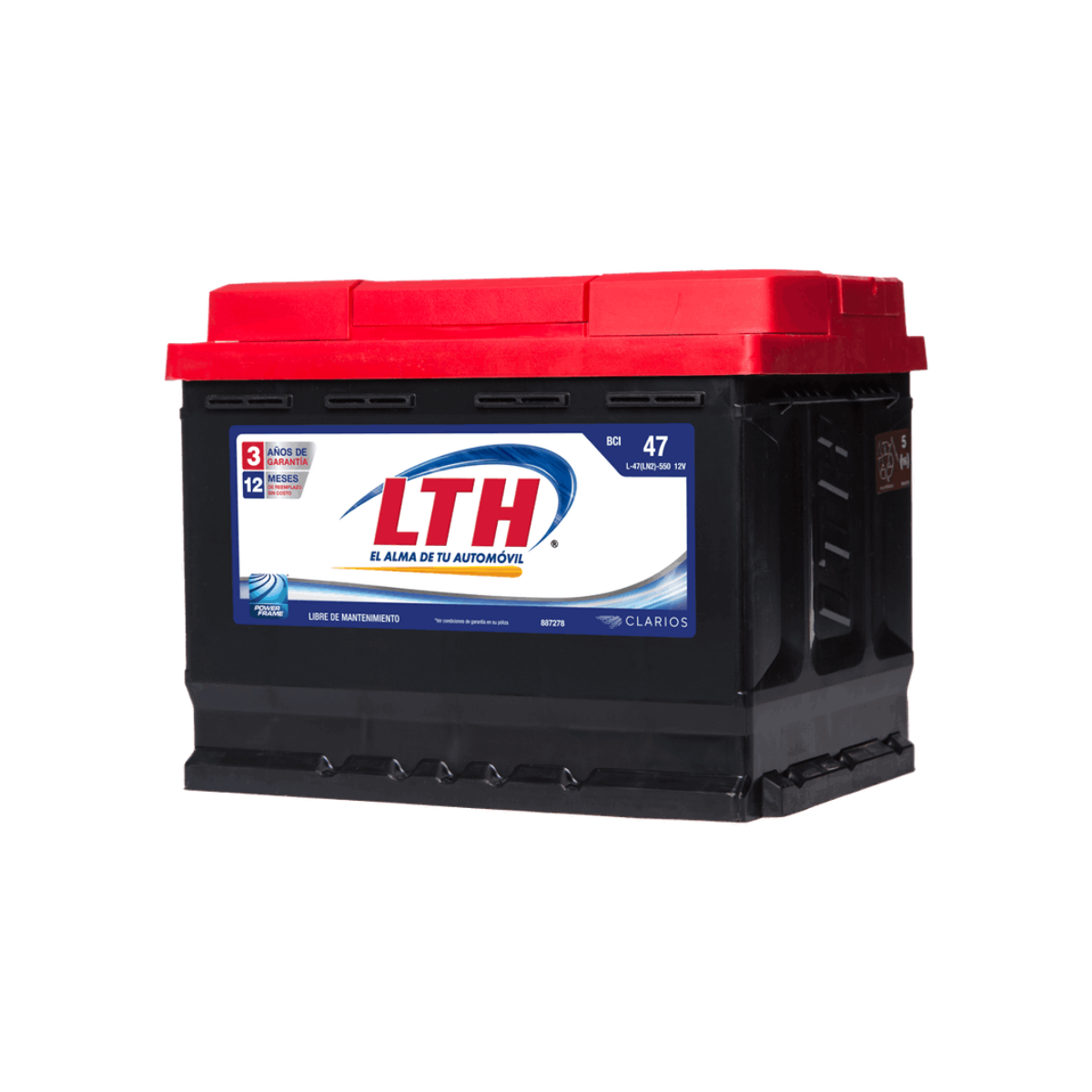 Batería LTH L47(LN2)550 | 12V