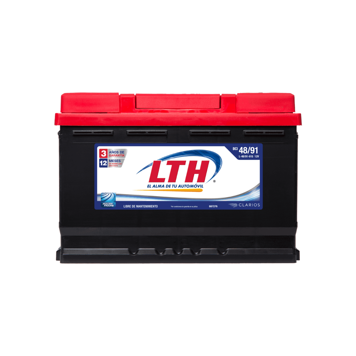 Batería LTH L48/91(LN3)615 | 12V