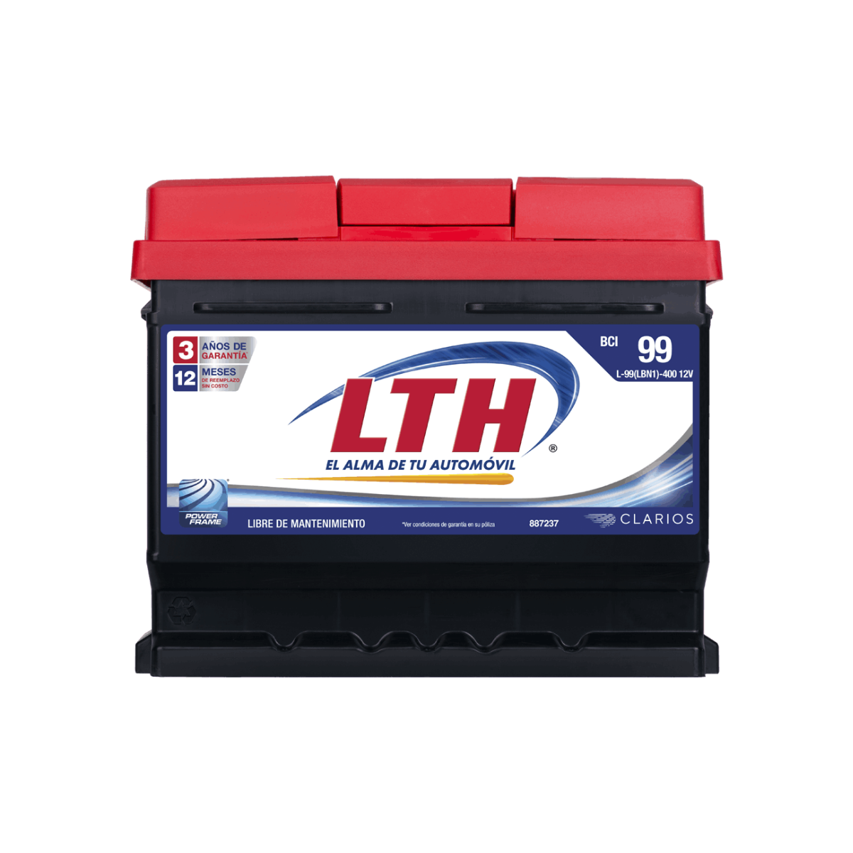 Batería LTH L99(LBN1)400 | 12V