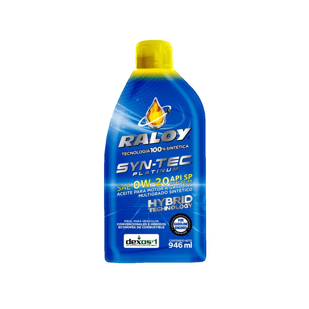 Aceite Raloy Syn Tec Platinum 0W20 | 946ml