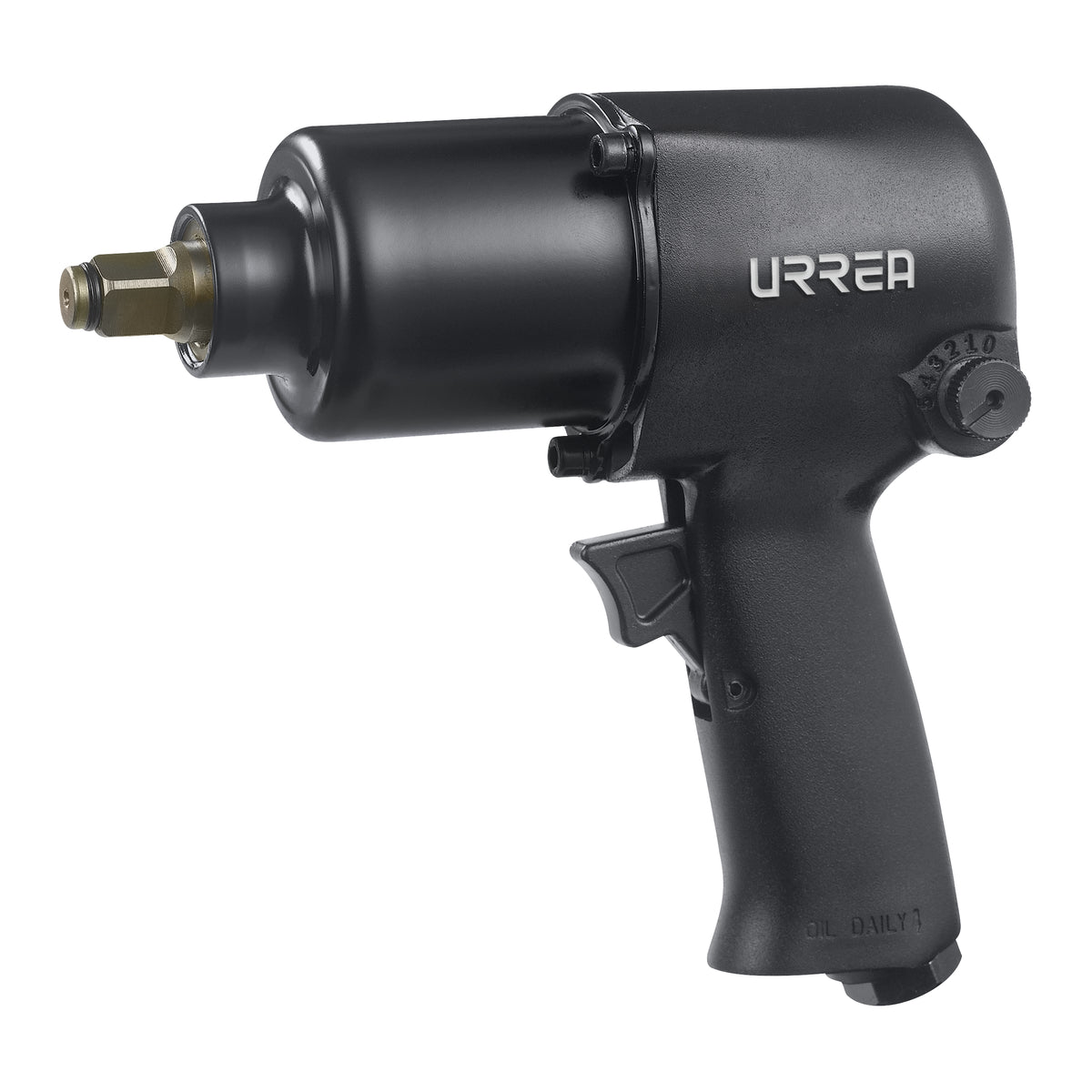Pistola de impacto neumática cuadro de 1/2" 490 Ft-lb composite sistema twin hammer Urrea