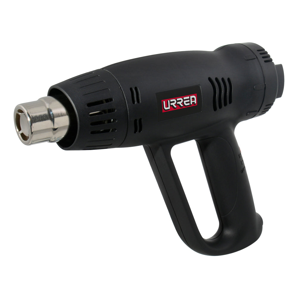 Pistola de calor 60°C a 600°C 1800 W 120 V con sensor contra sobrecalentamiento Urrea