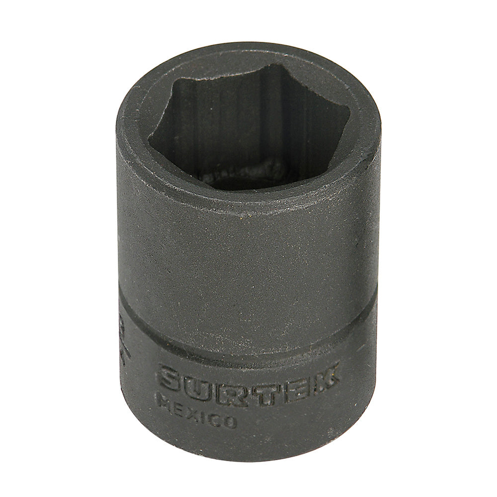 Dado de impacto cuadro de 1/2", 6 puntas, métrico, 16 mm Surtek