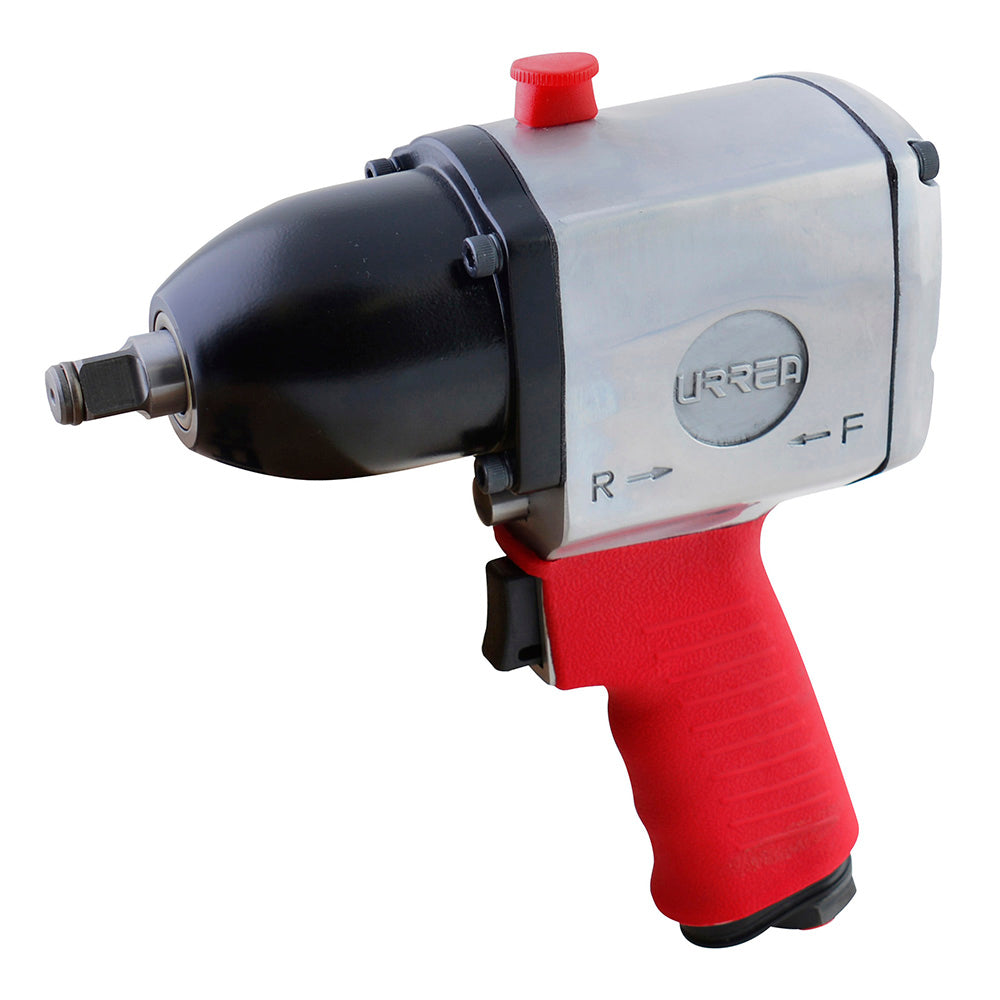 Pistola de impacto neumática cuadro de 1/2" 420 Ft-lb sistema pin clutch Urrea