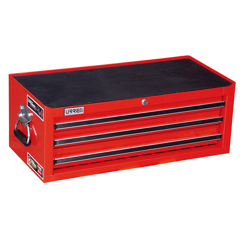 Gabinete intermedio 3 gavetas color rojo serie X 27" Urrea